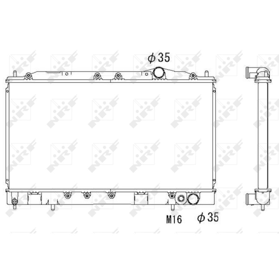 Radiatore NRF 53521