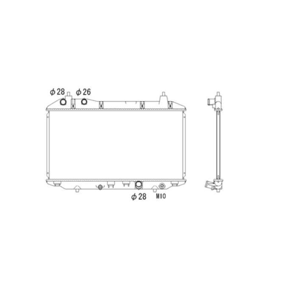 Radiatore NRF 53529