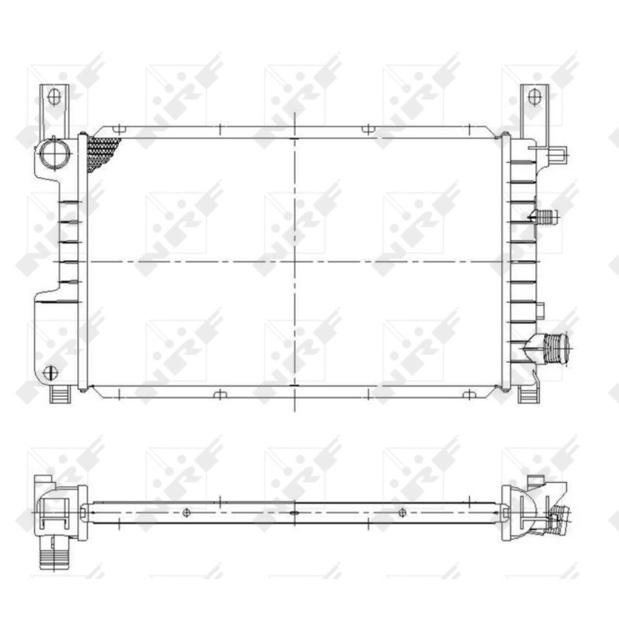 Radiatore NRF 55314 EASY FIT