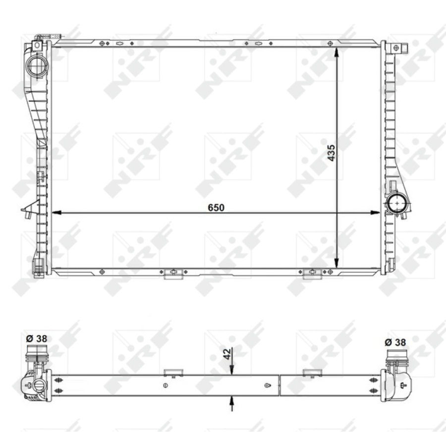 Radiatore NRF 55322