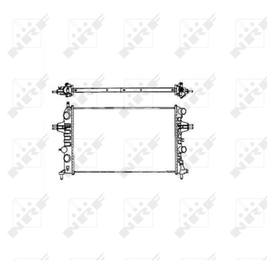 Radiatore NRF 58176 EASY FIT