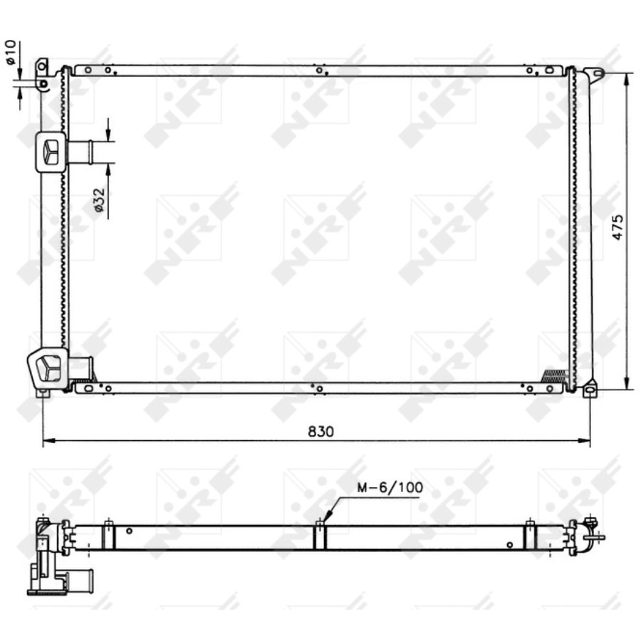 Radiatore NRF 58212