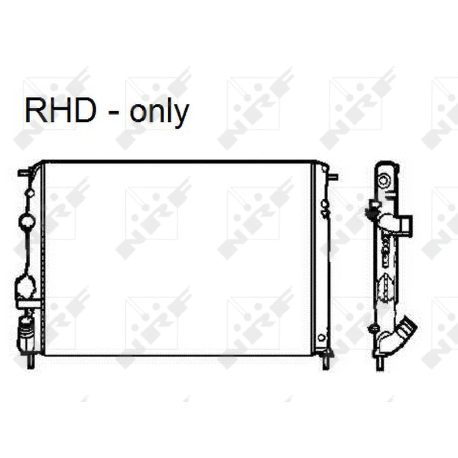 Radiatore NRF 58326
