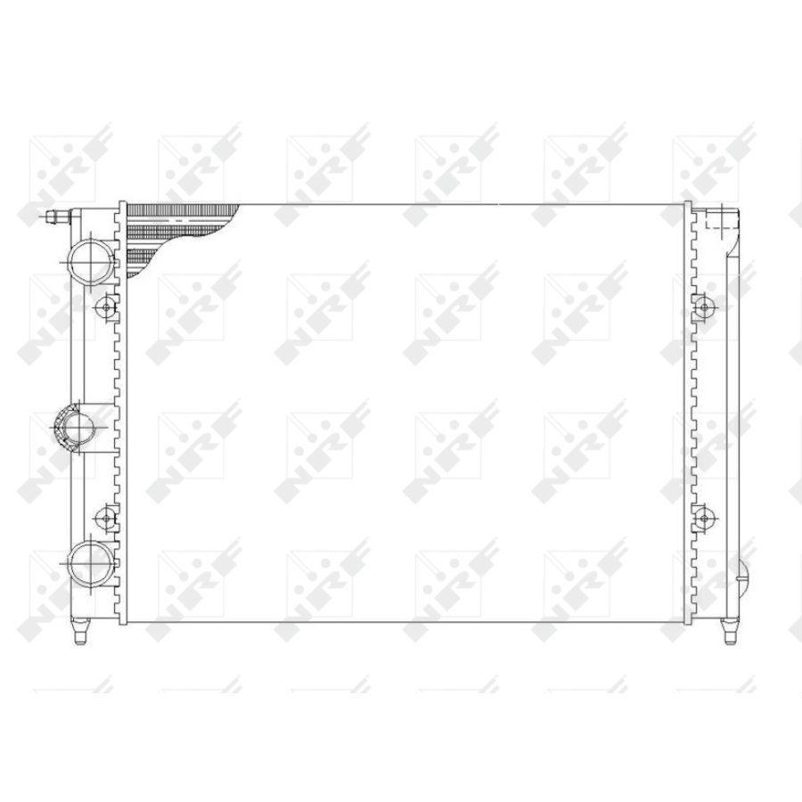 Radiatore NRF 58697