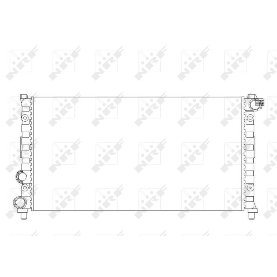Radiatore NRF 58765