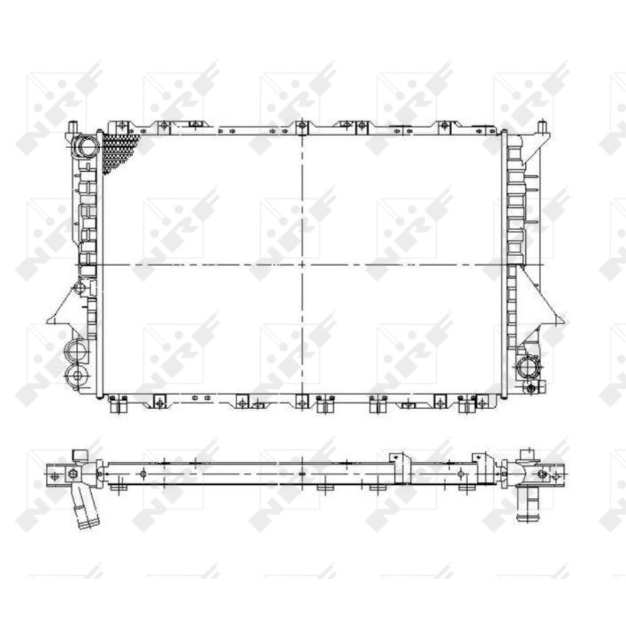 Radiatore NRF 58870