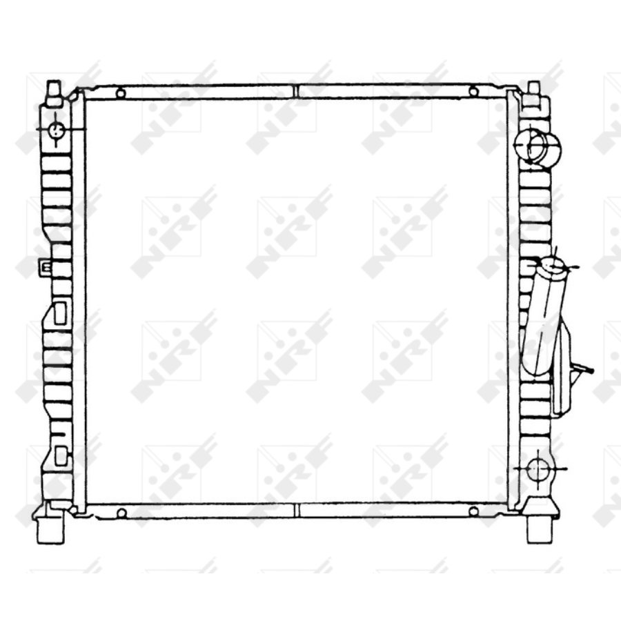 Radiatore NRF 58942