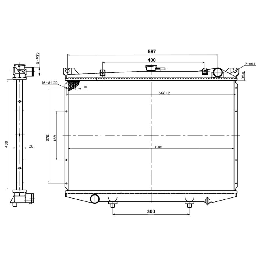 Radiatore NRF 503492