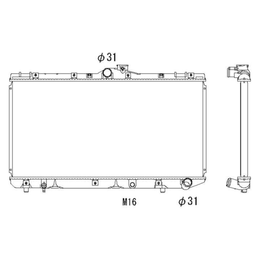 Radiatore NRF 503966