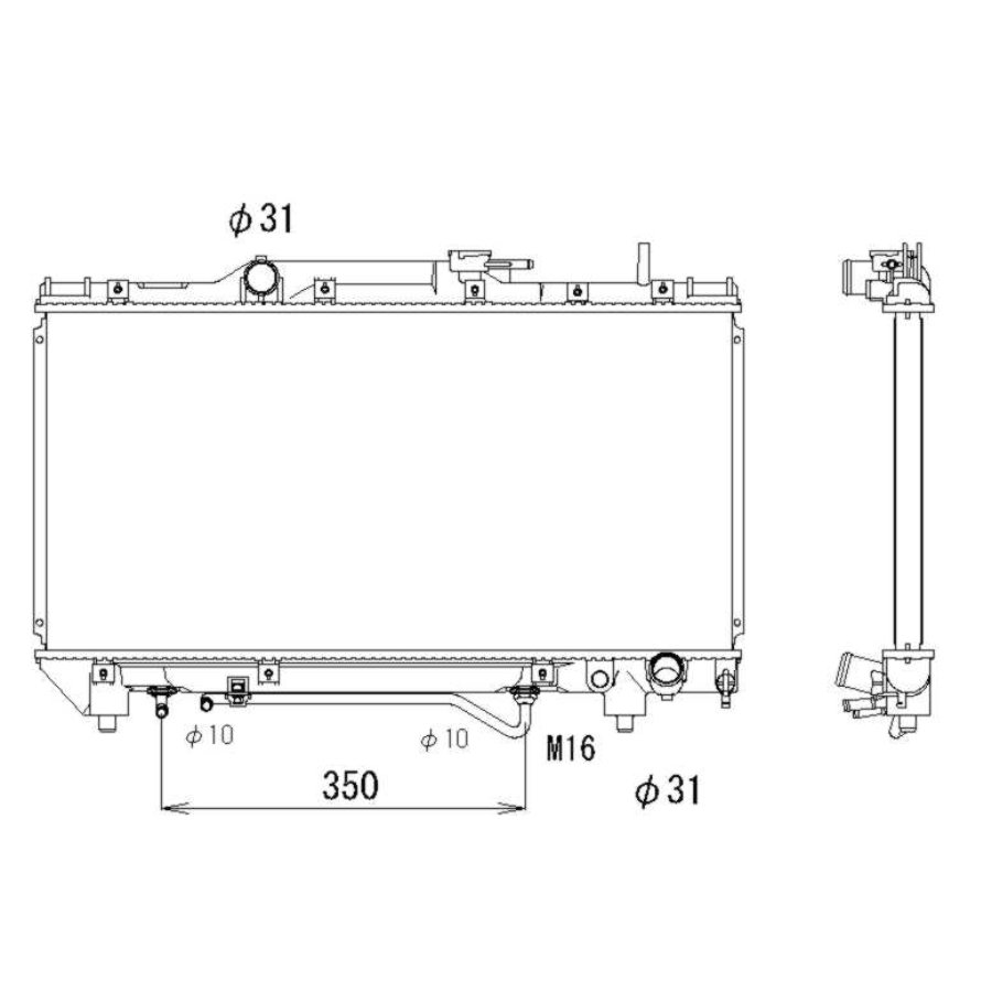 Radiatore NRF 503968