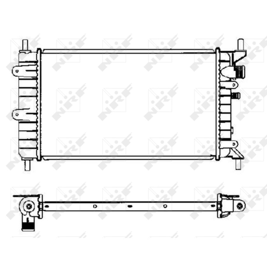 Radiatore NRF 504437 EASY FIT