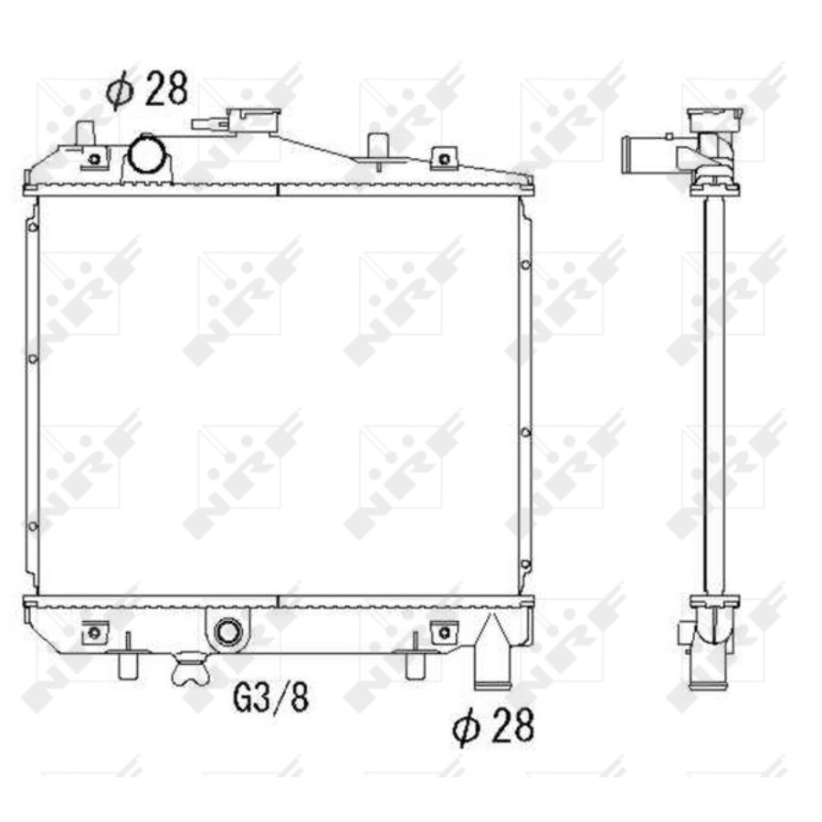 Radiatore NRF 506516