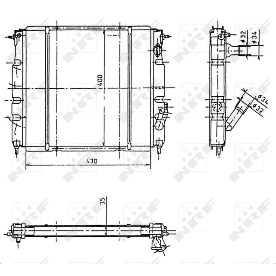 Radiatore NRF 507344