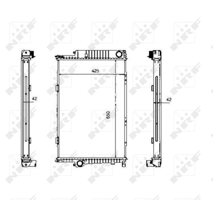 Radiatore NRF 507620 EASY FIT