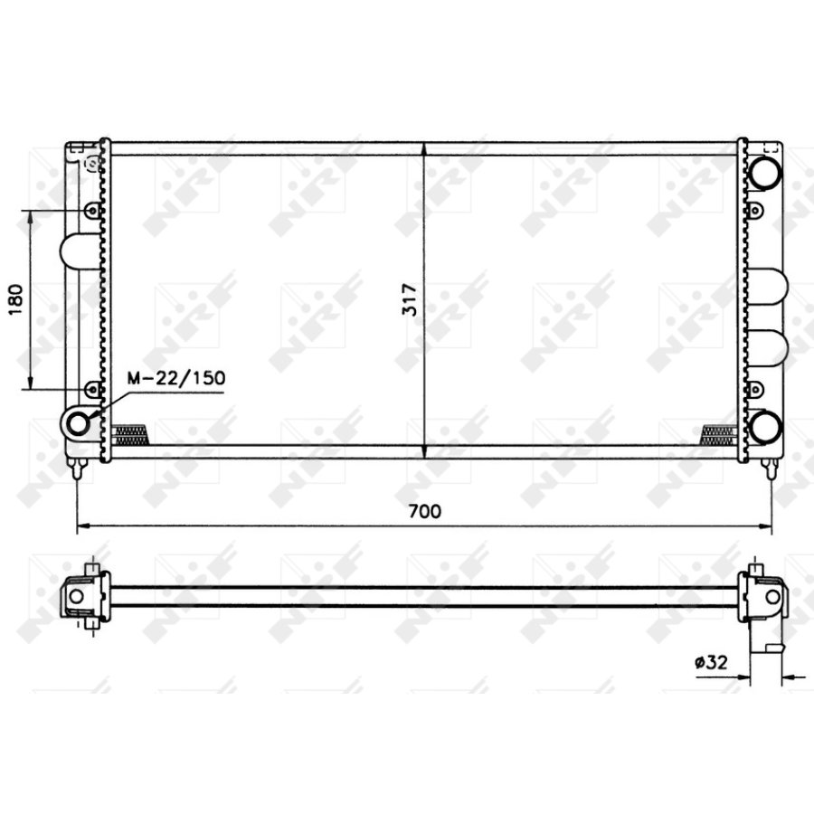 Radiatore NRF 509506
