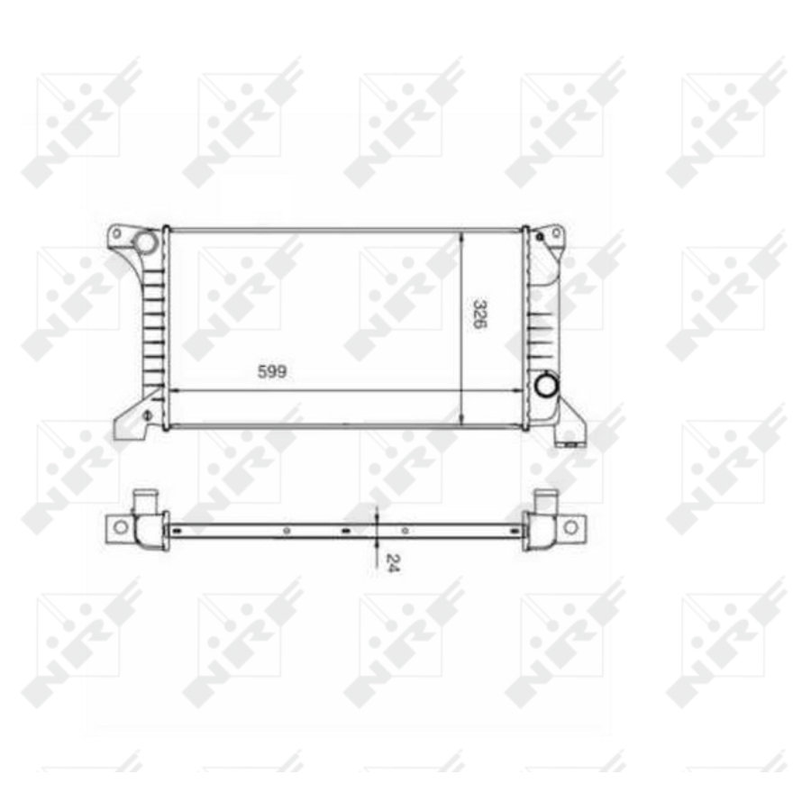 Radiatore NRF 516212