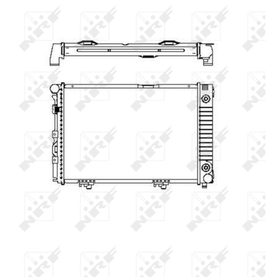 Radiatore NRF 516574 EASY FIT