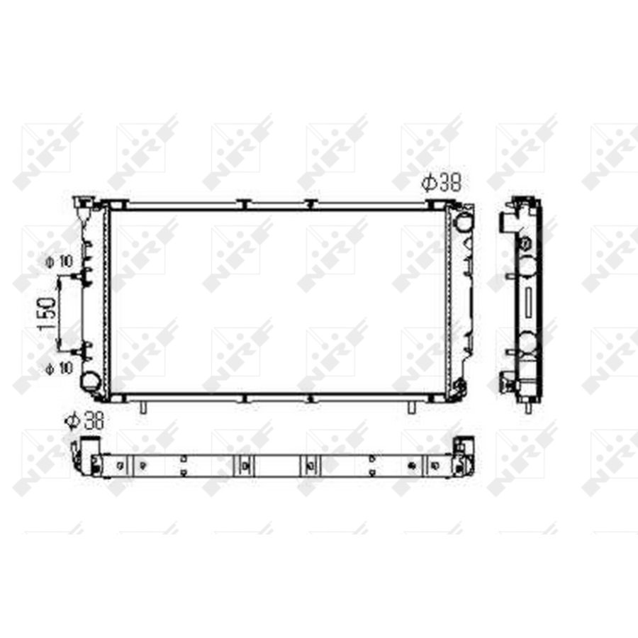 Radiatore NRF 516671