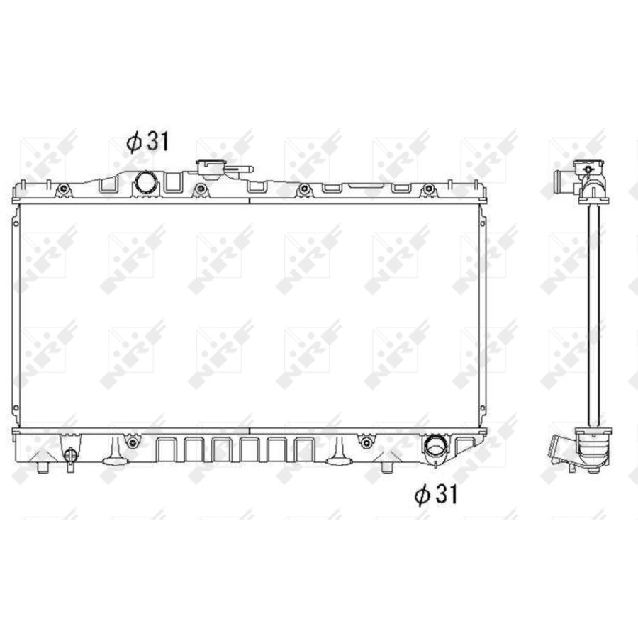 Radiatore NRF 516712