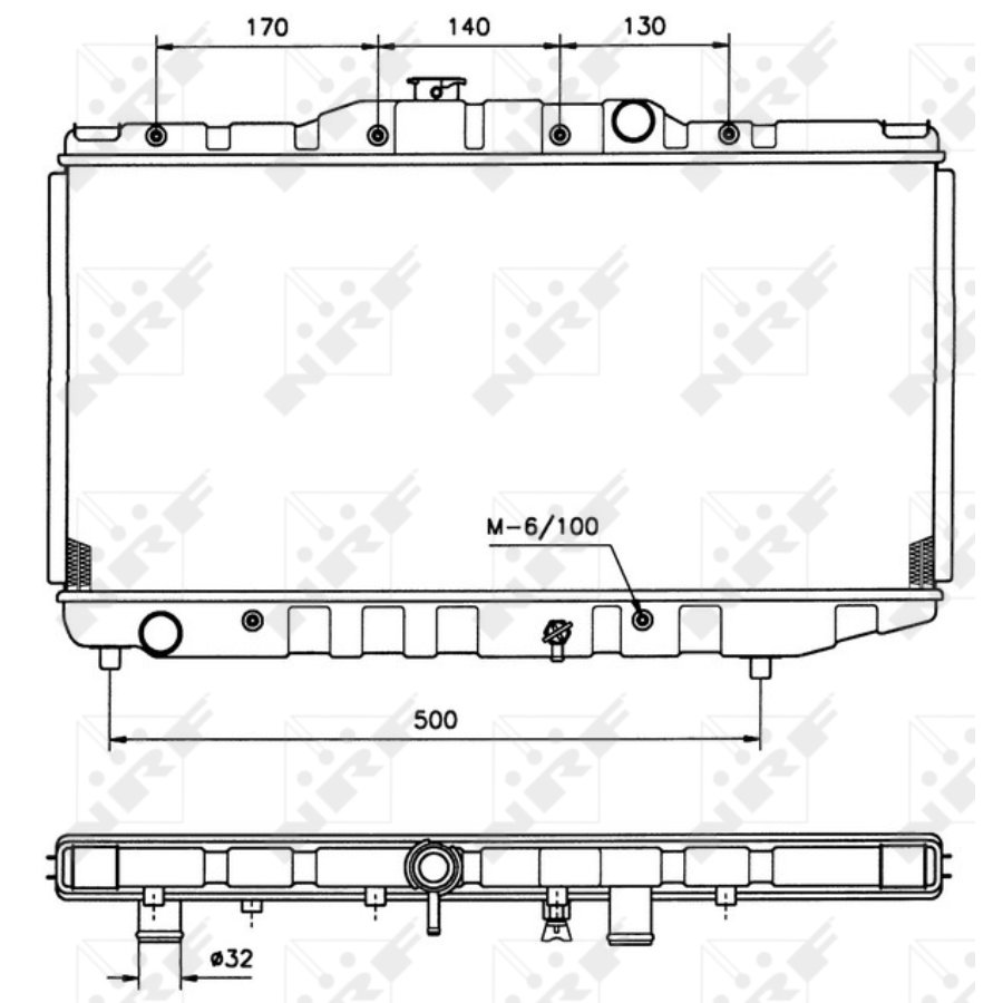 Radiatore NRF 526711