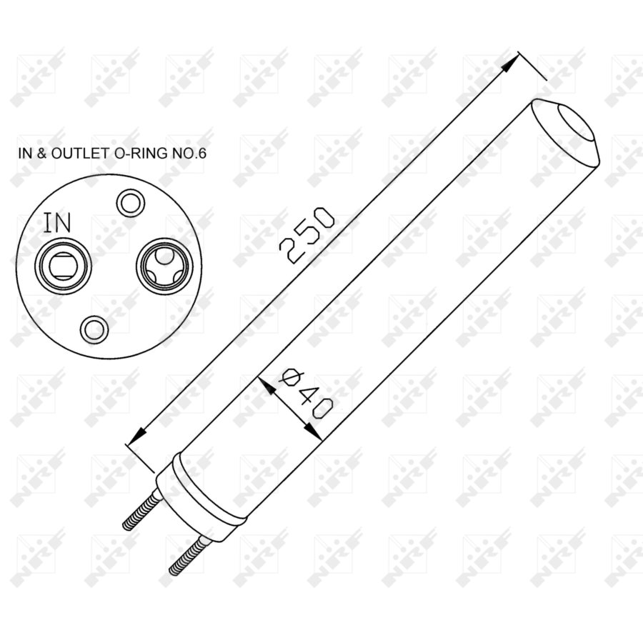Filtro disidratatore NRF 33286