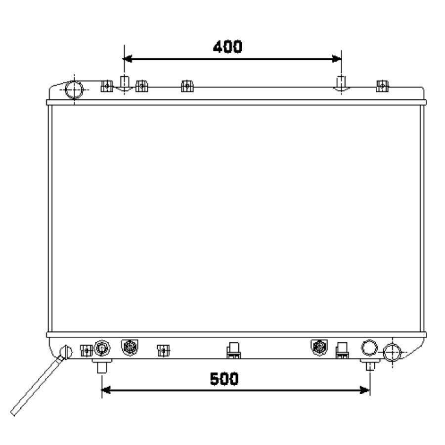 Radiatore NRF 53499
