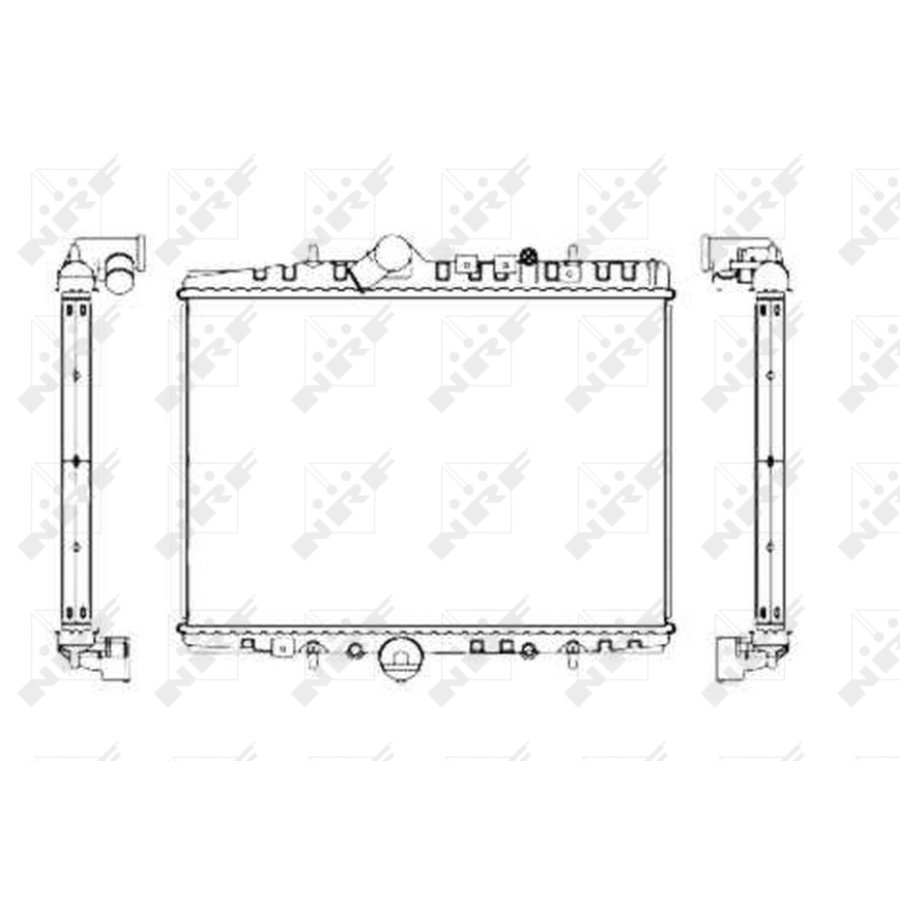 Radiatore NRF 55346 EASY FIT