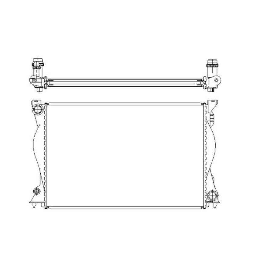 Radiatore NRF 50597 EASY FIT