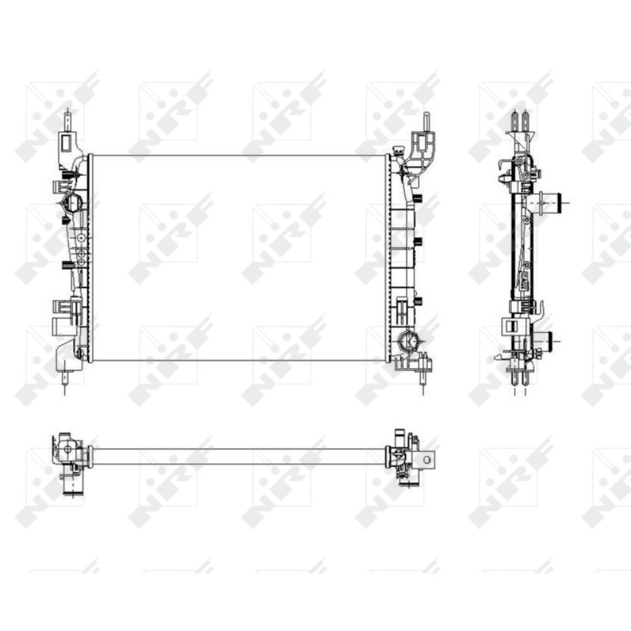 Radiatore NRF 54504