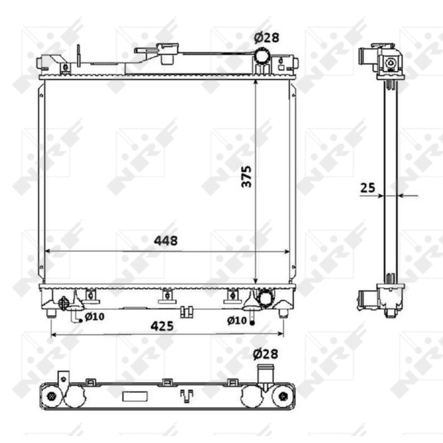 Radiatore NRF 53569