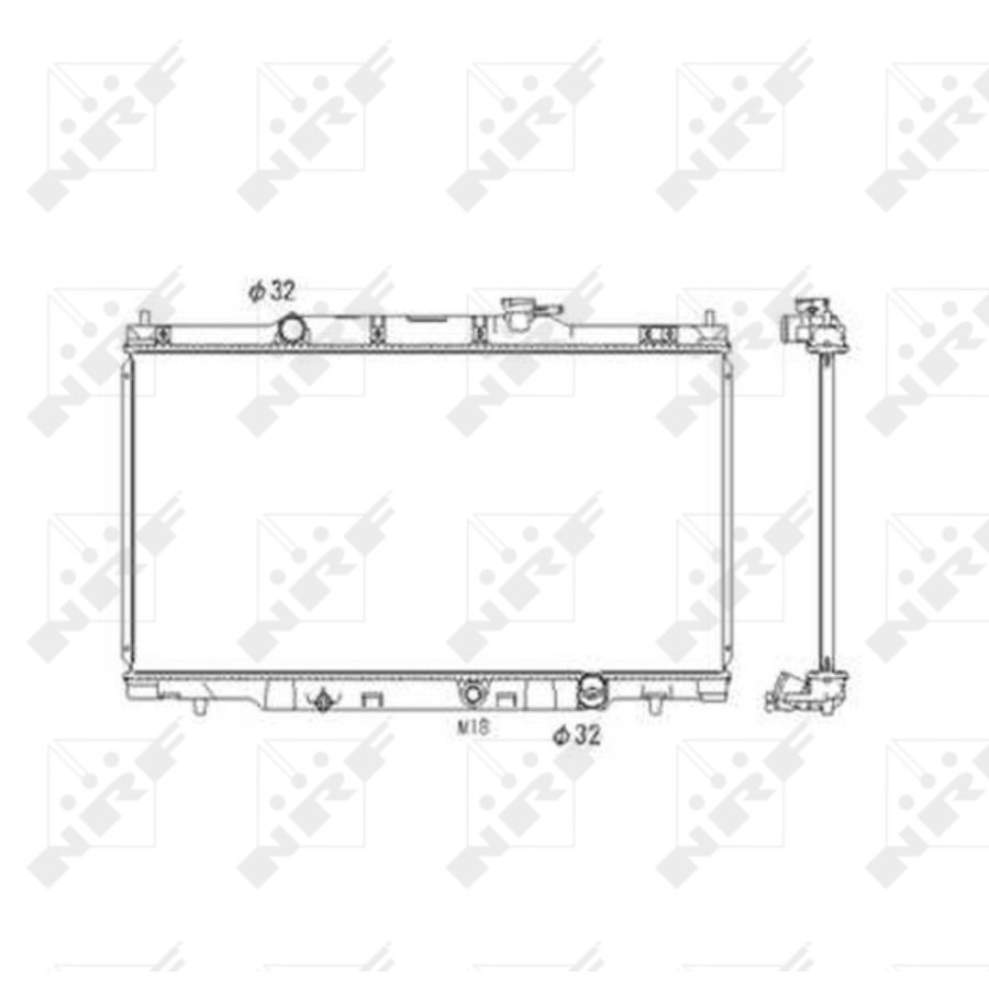 Radiatore NRF 53573