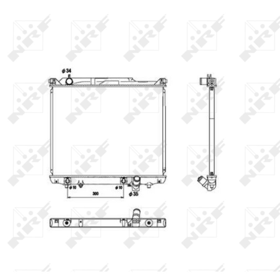 Radiatore NRF 53576