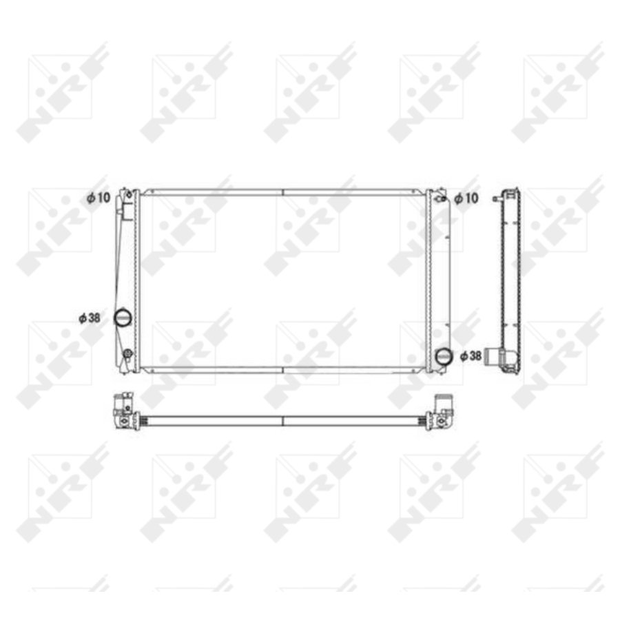 Radiatore NRF 53589