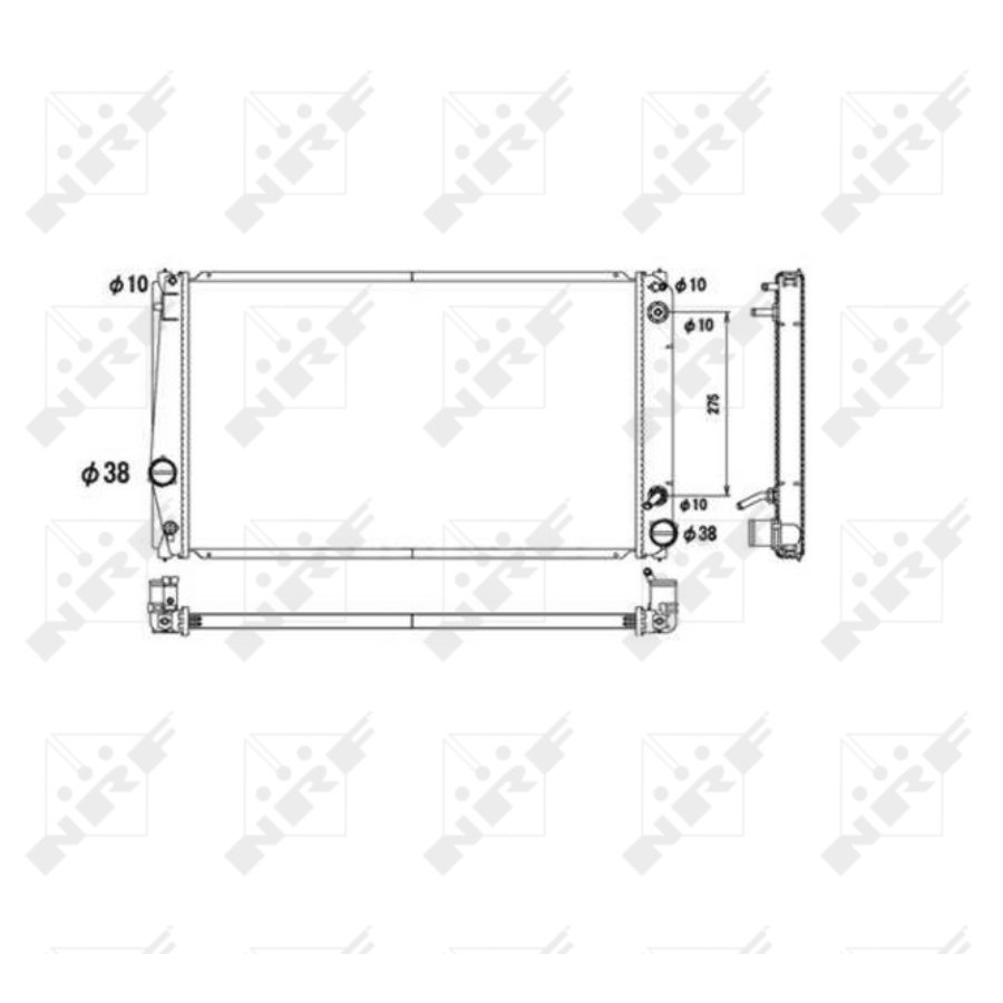 Radiatore NRF 53590