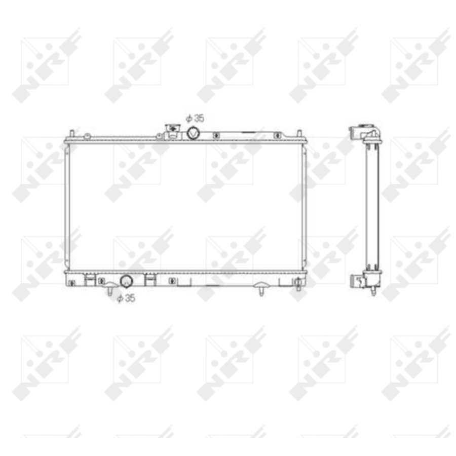 Radiatore NRF 53591