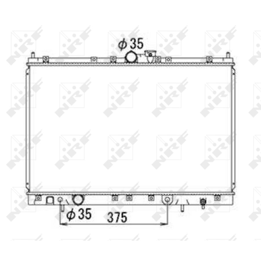 Radiatore NRF 53690