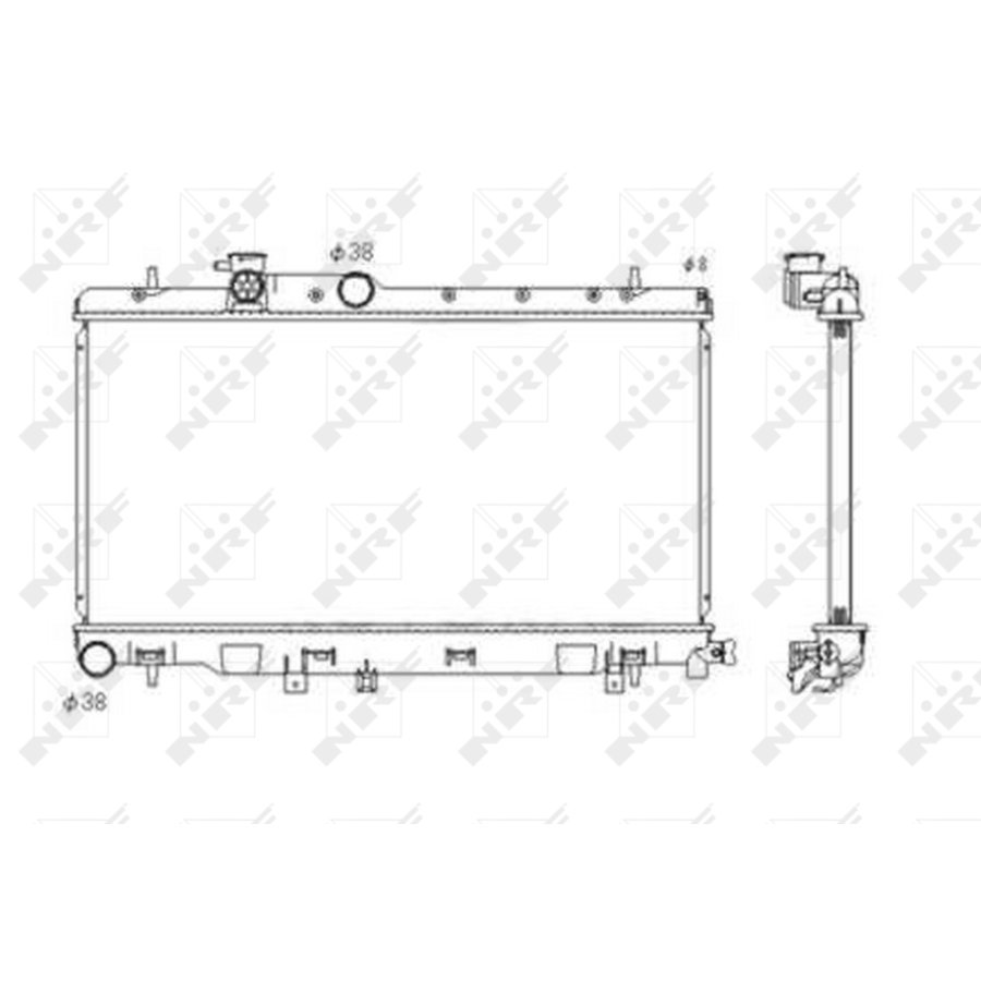 Radiatore NRF 53697