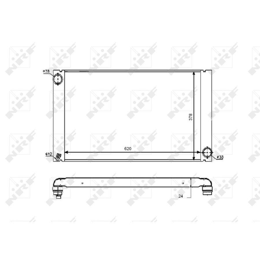 Radiatore NRF 53726