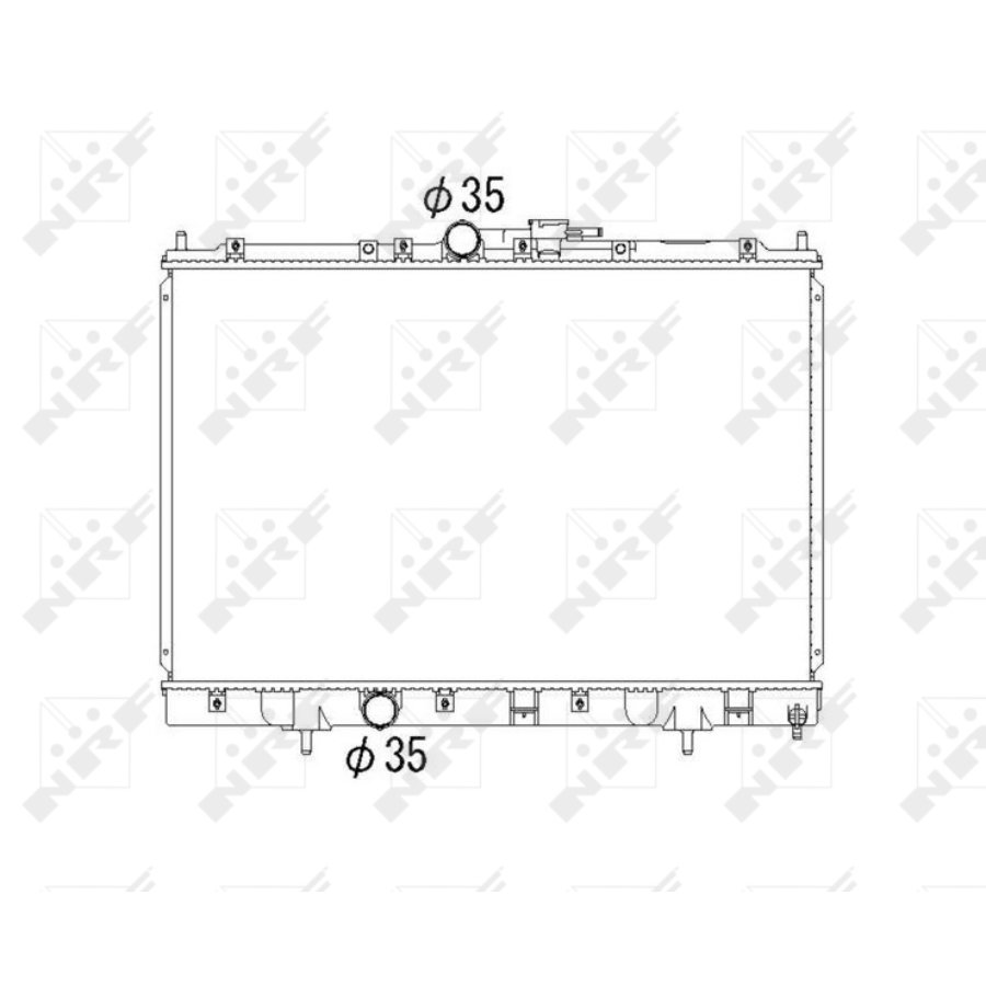 Radiatore NRF 53792