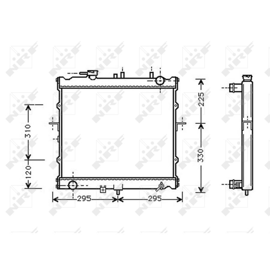 Radiatore NRF 53831
