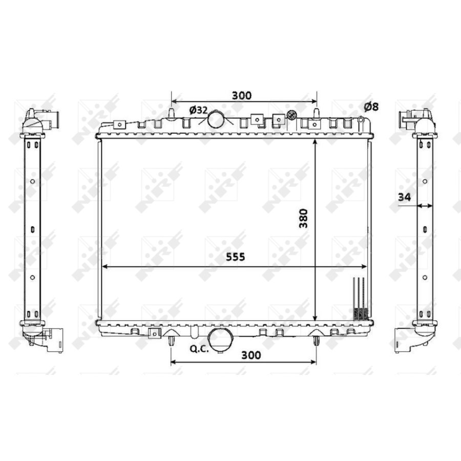 Radiatore NRF 53941 EASY FIT