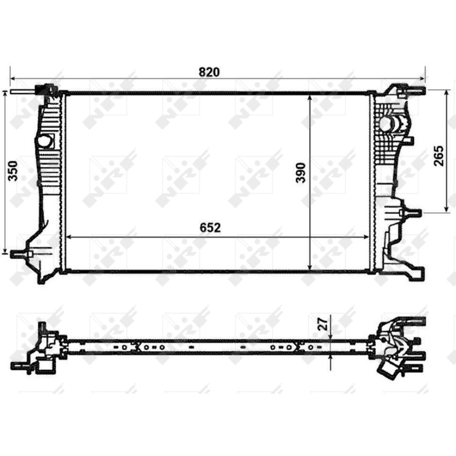 Radiatore NRF 53964