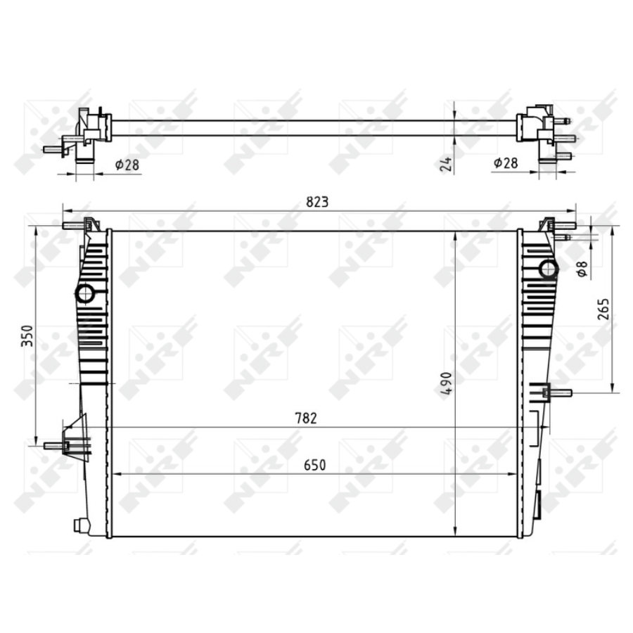 Radiatore NRF 53965
