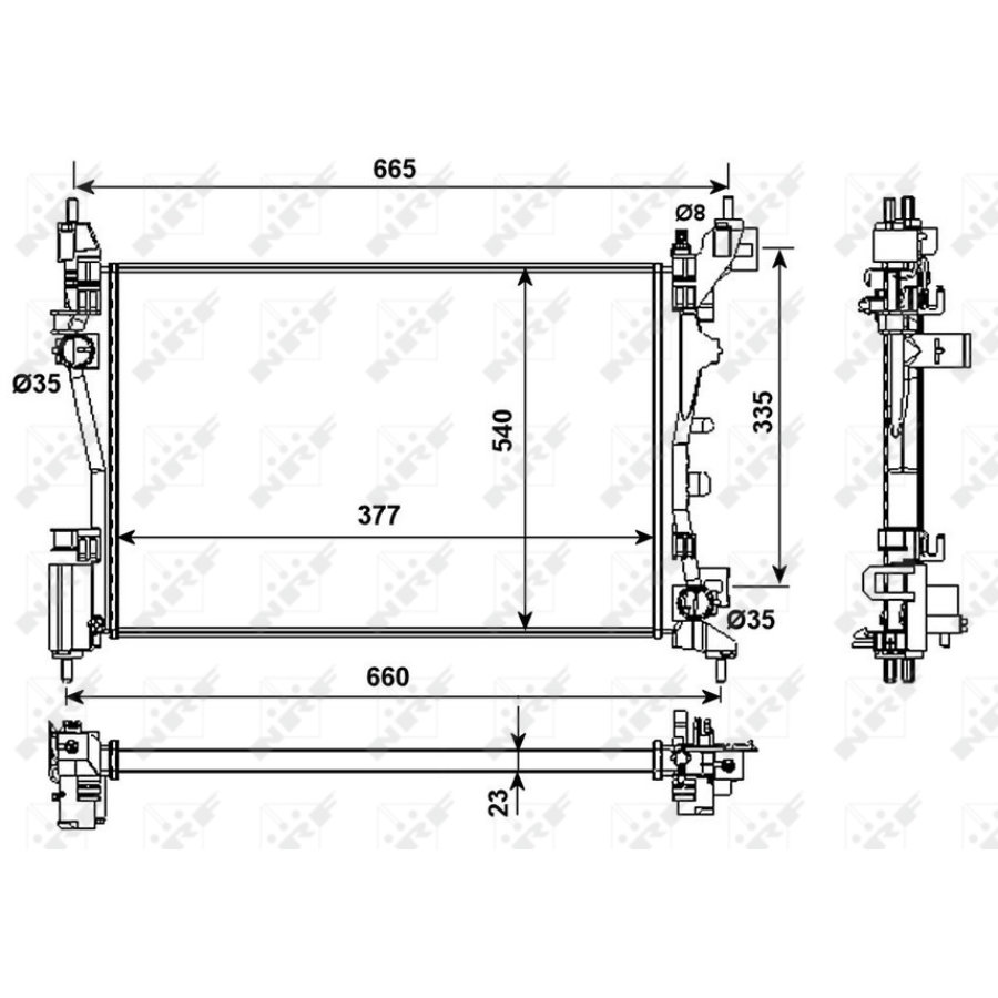 Radiatore NRF 53981