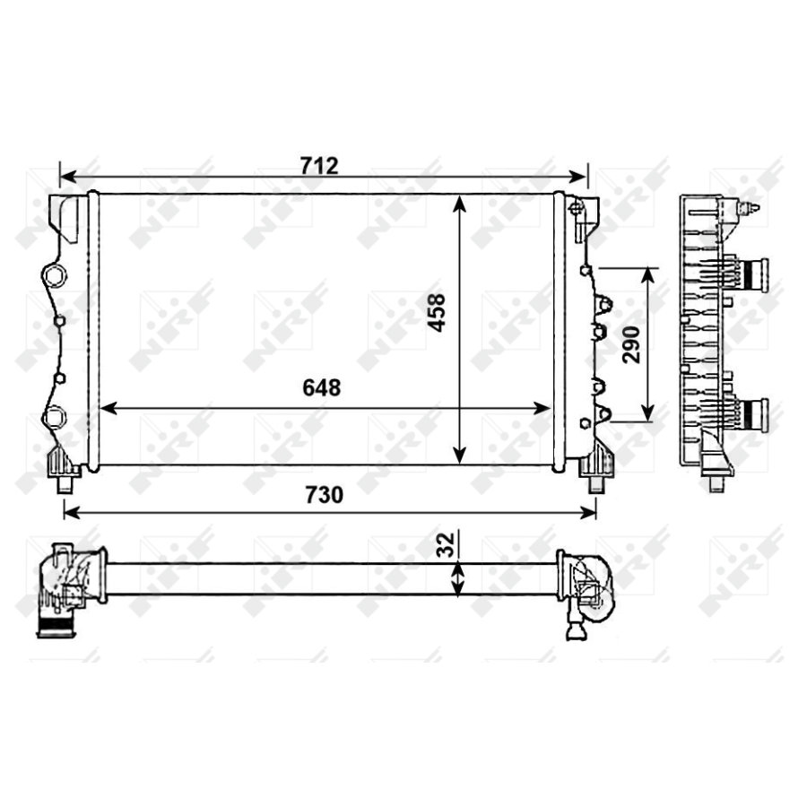 Radiatore NRF 53990
