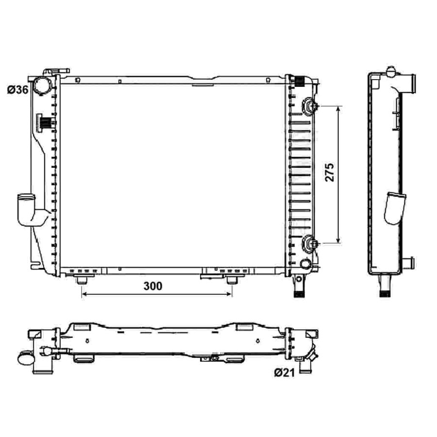 Radiatore NRF 53030