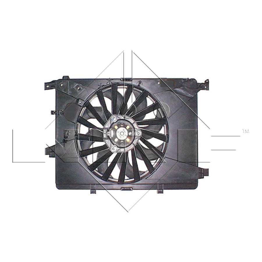 Ventola di raffreddamento motore NRF 47202