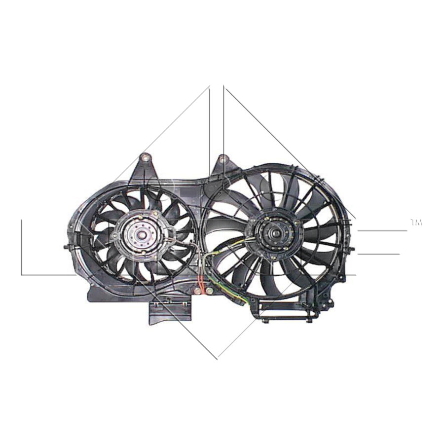 Ventola di raffreddamento motore NRF 47205