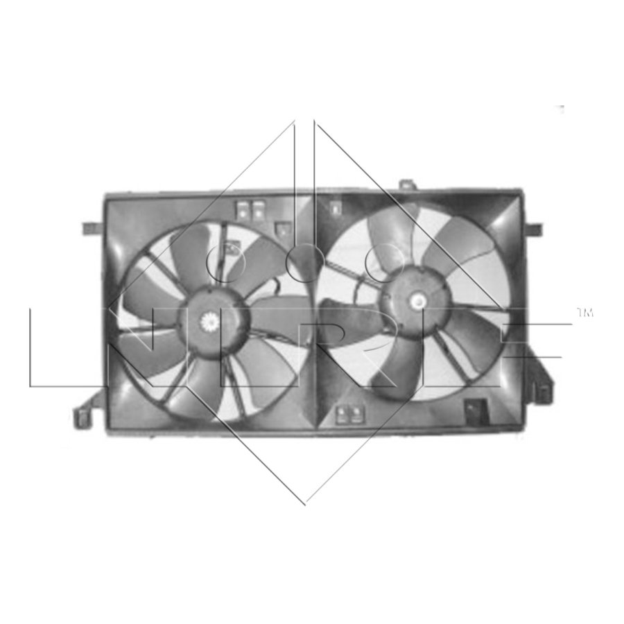 Ventola di raffreddamento motore NRF 47290