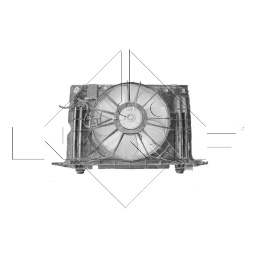Ventola di raffreddamento motore NRF 47379